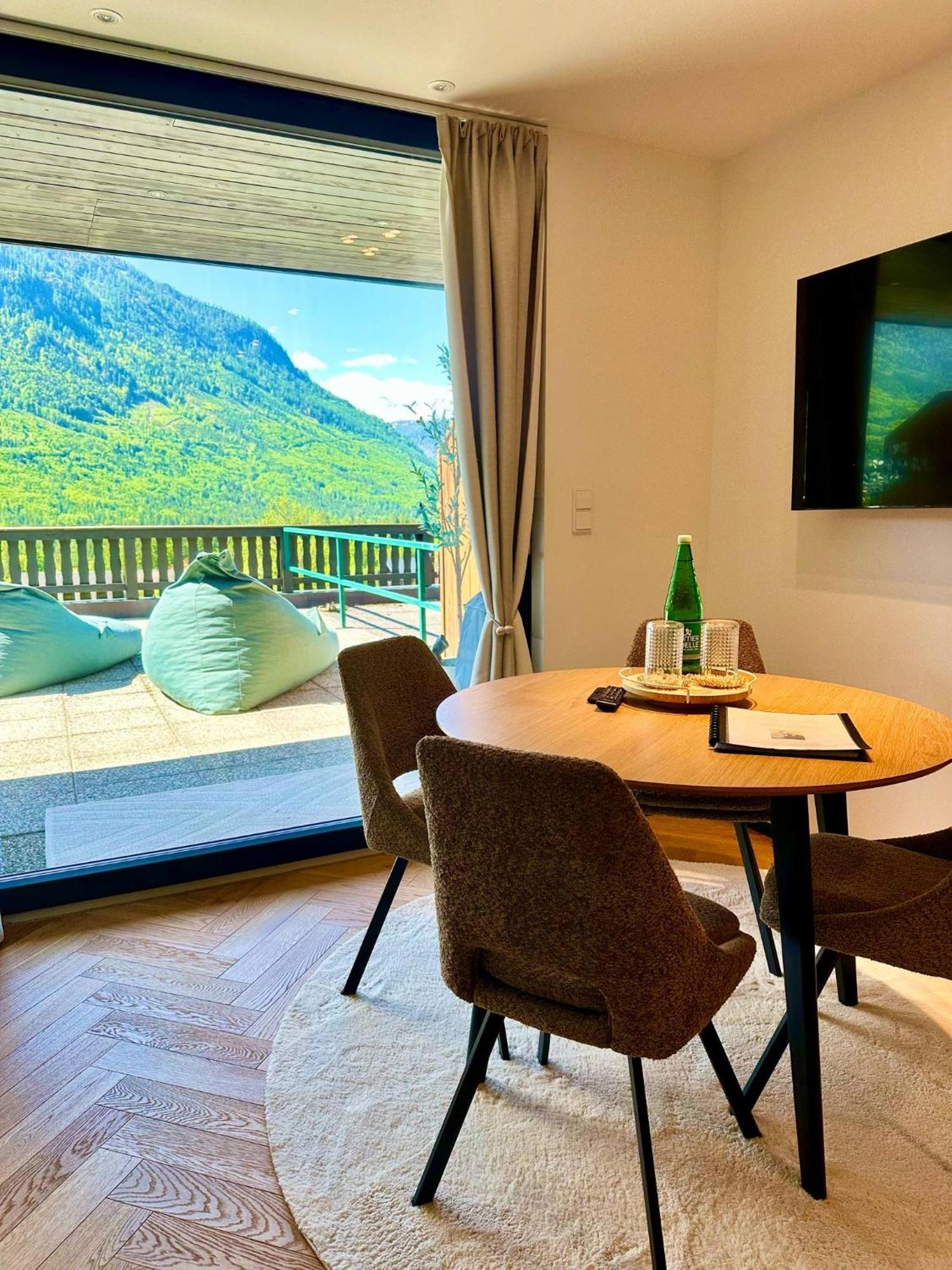 Das Alpenzeit Appartement Mit Just Private Terrasse (Adults Only) Bad Aussee Exterior foto