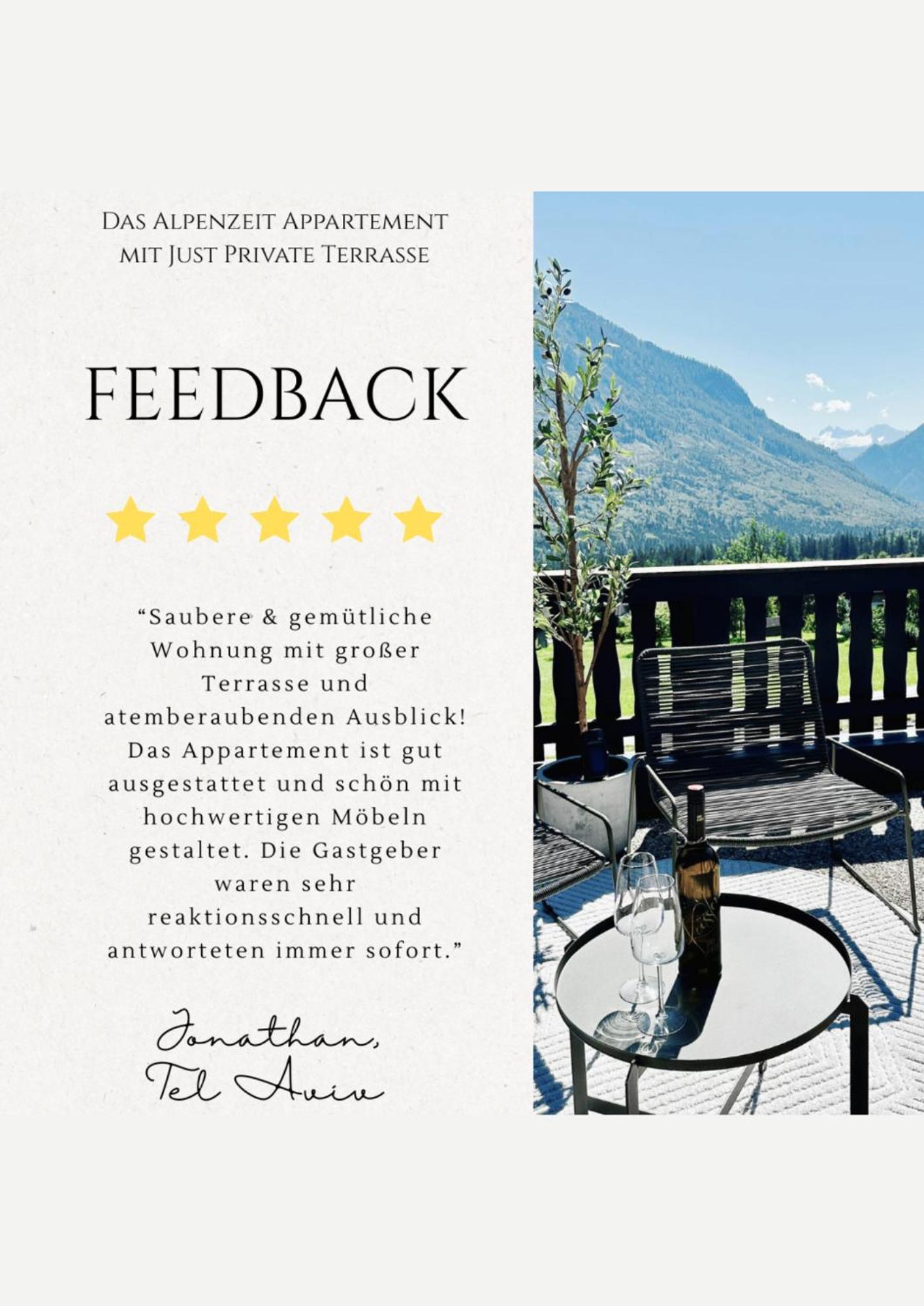 Das Alpenzeit Appartement Mit Just Private Terrasse (Adults Only) Bad Aussee Exterior foto